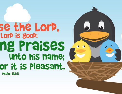 Sing Praises Unto the Lord Daycare Banner