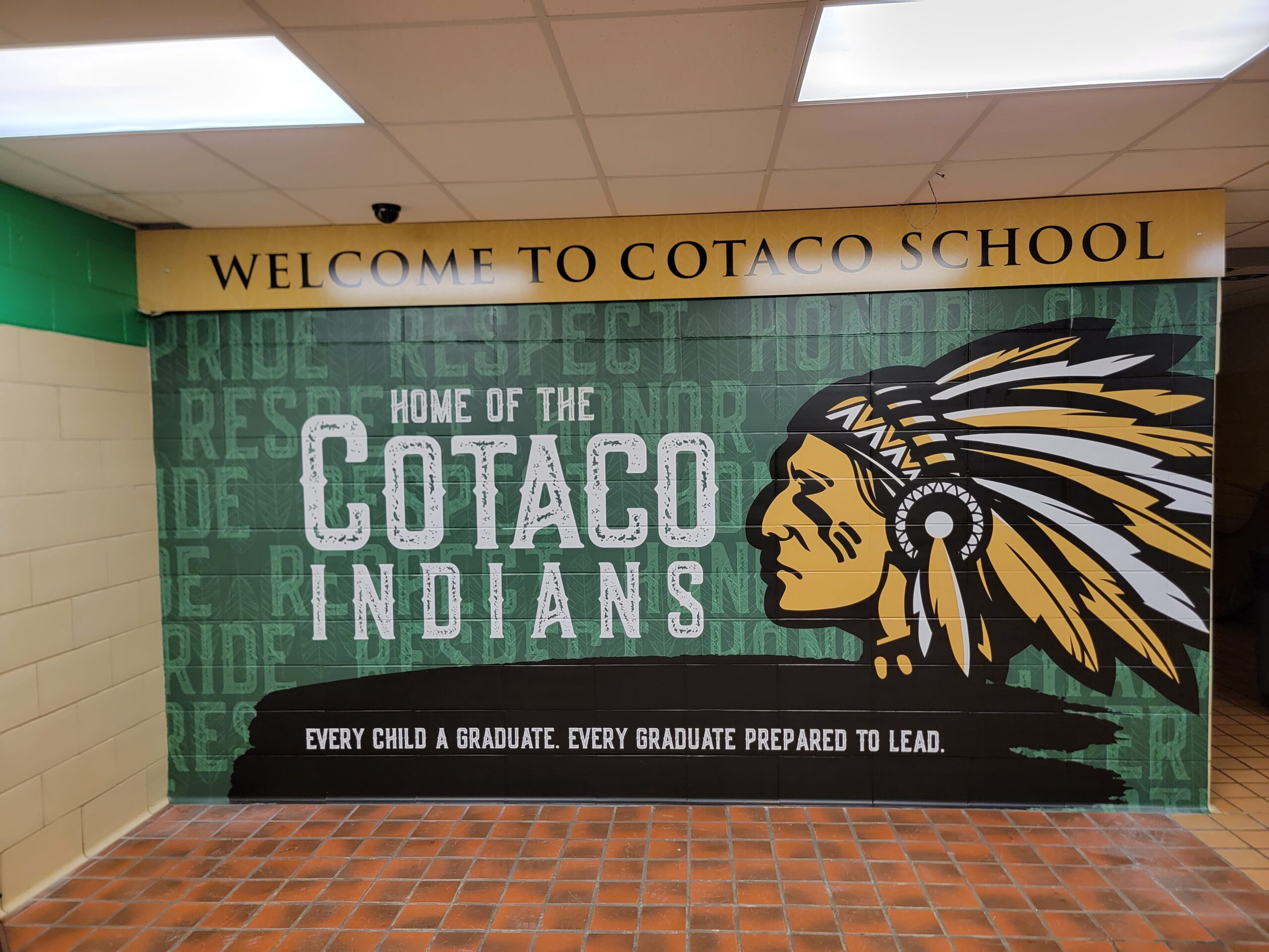 Wall Wrap, School Spirit, School Signage, Signs