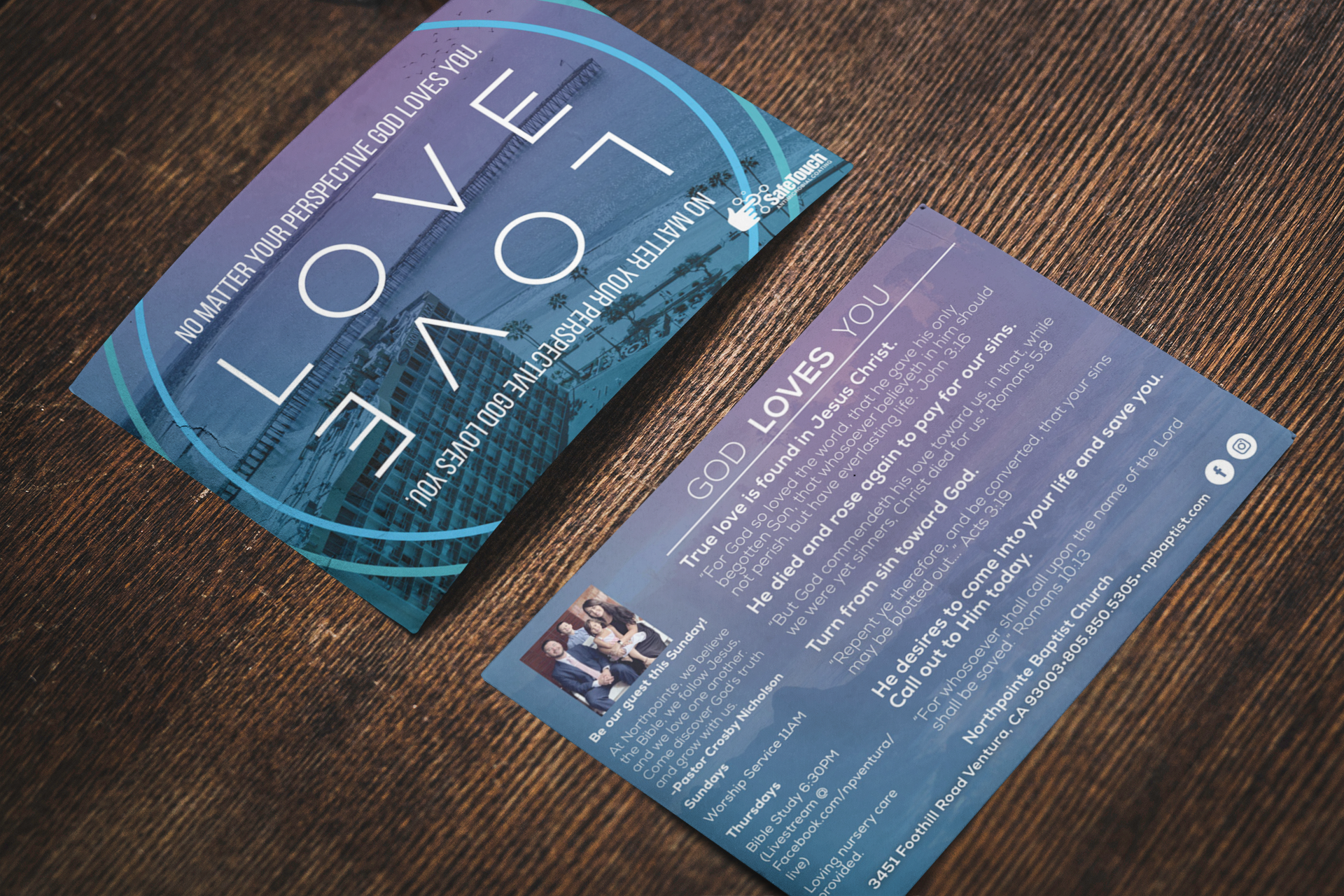 church invite, church outreach, custom design