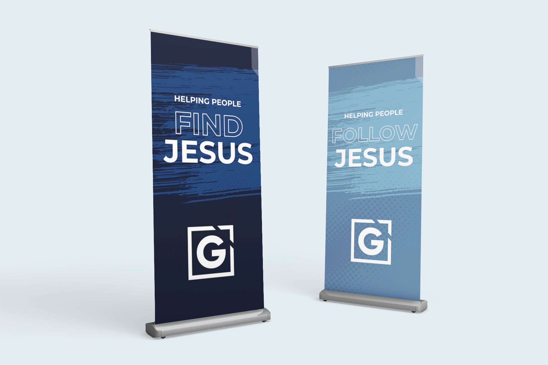 custom design, church banners, outreach
