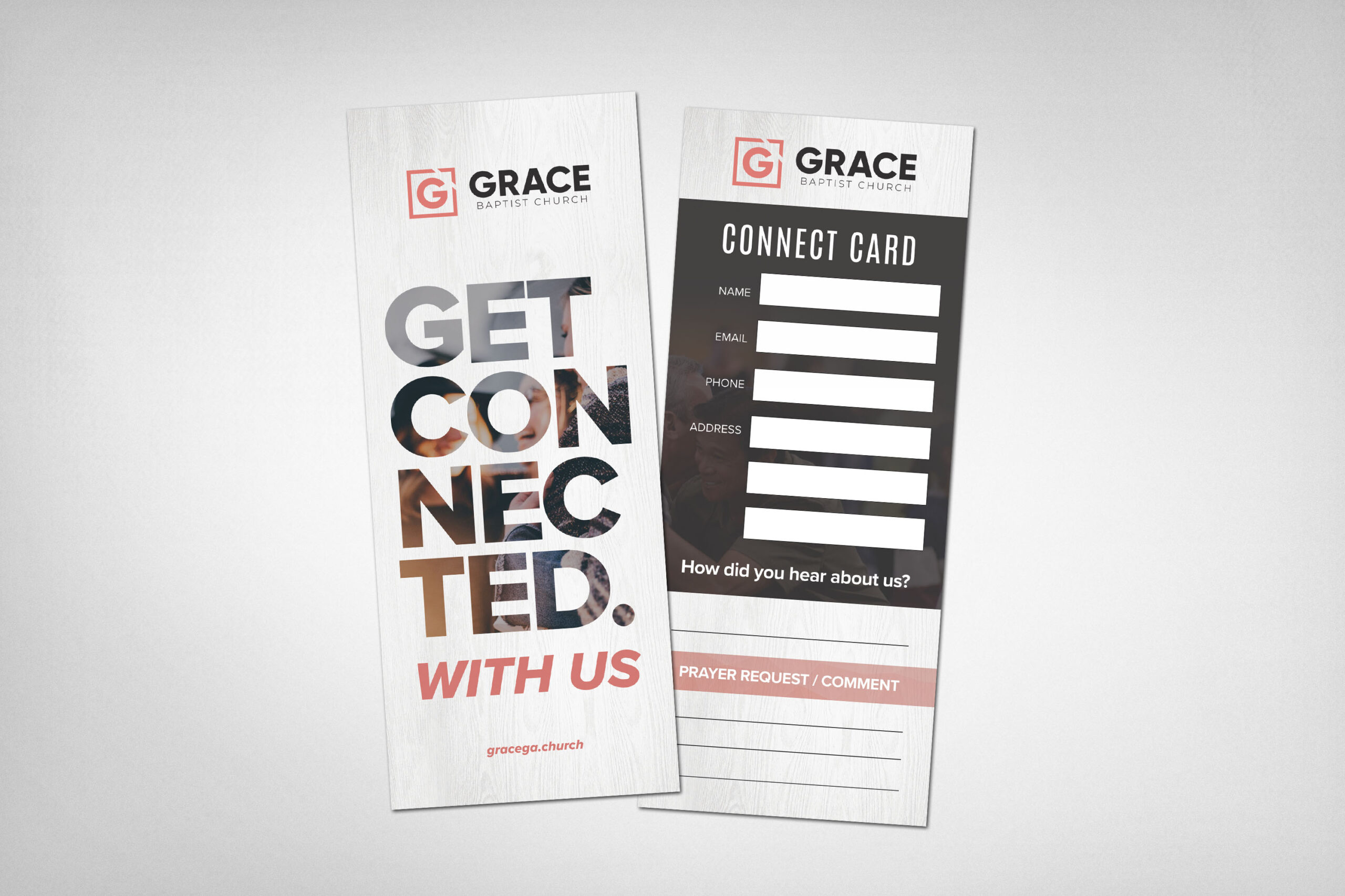 Connect cards, church printing, custom print