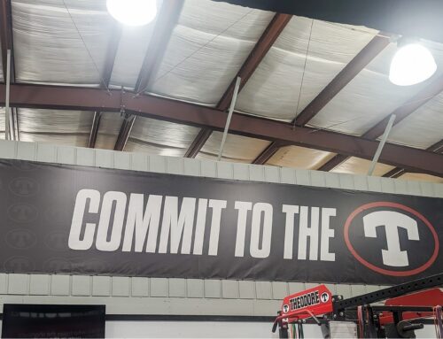 Theodore High Field House Commit Banner