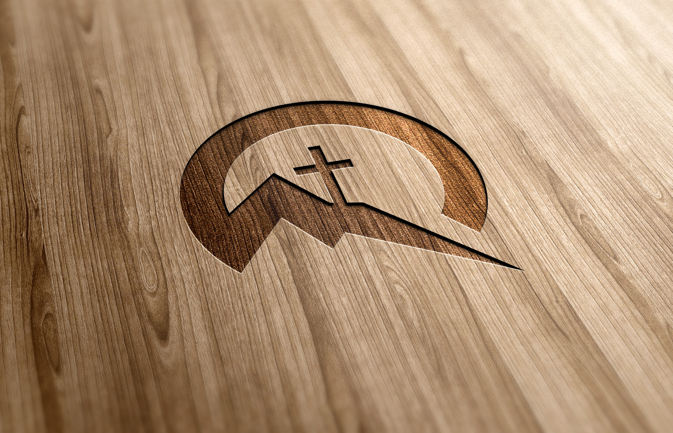church logo, custom design