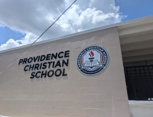 Providence Christian School Signage