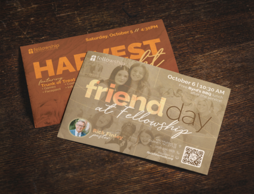 Fellowship Friend Day Invite Card