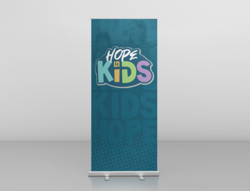 Hope Baptist Kids Retractable Banner