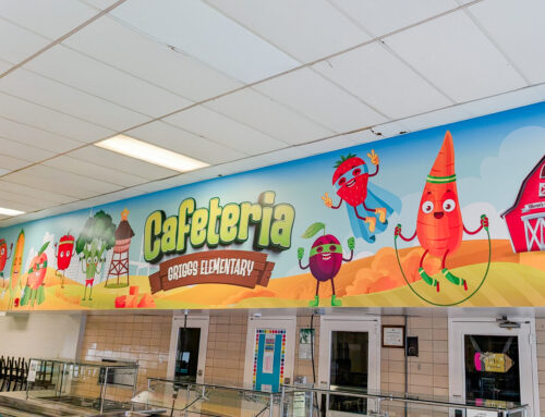 Griggs Elementary Cafeteria Wall Wrap