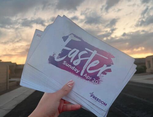 Easter Invite Cards for Freedom Baptist