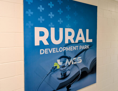 MCS Rural Development Park Signage Installation