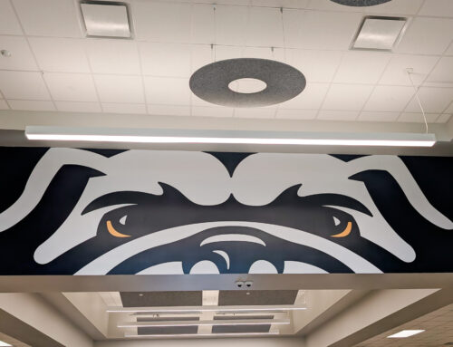 Priceville Junior High School – Etched Glass, SEGs & Wall Graphics