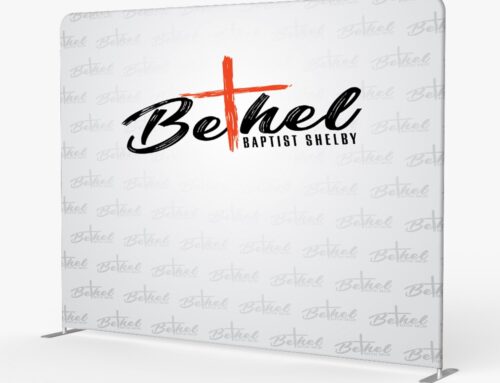 Bethel Baptist Shelby Custom Church Welcome Backdrop Display