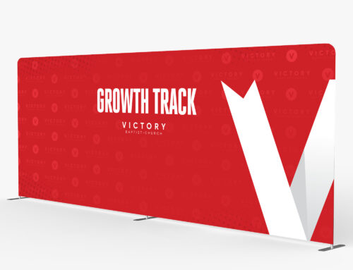 Victory Baptist Church Custom Growth Track & Event Backdrops