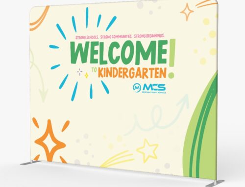 Morgan County Schools Kindergarten Welcome Backdrop Displays