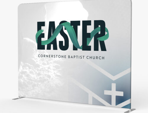 Cornerstone Easter Backdrop