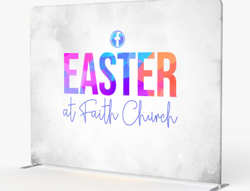 Faith Church Easter Backdrop