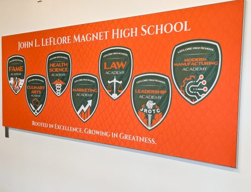 Career Academy SEG Displays for LeFlore High School | Career Tech Branding